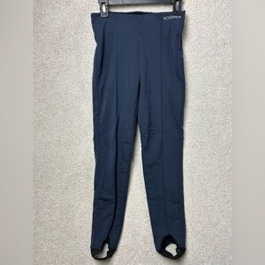 Bogner Girls XL Stirrup Ski Pants in Boots Navy Blue snow